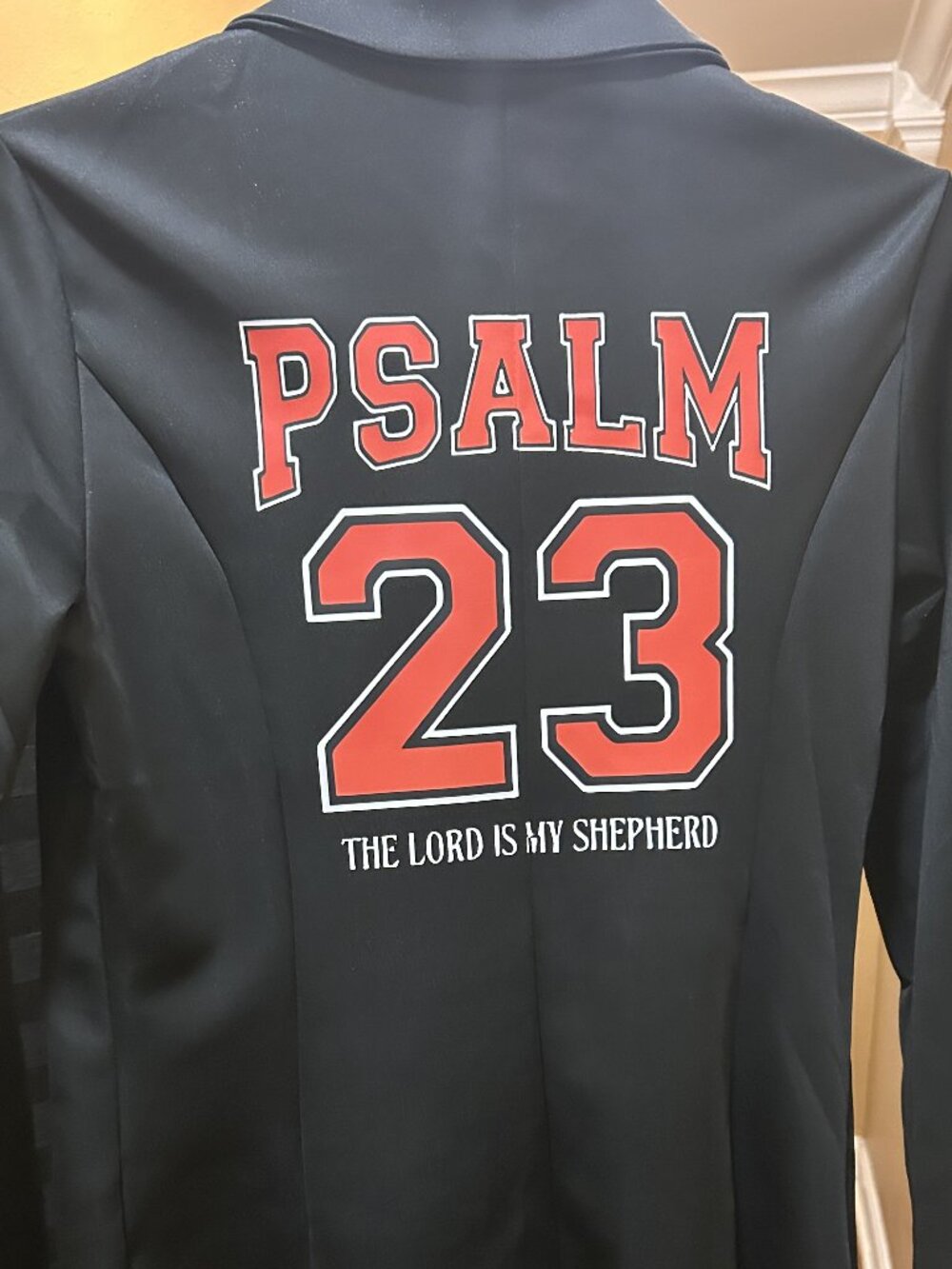 Black Red Embellished Blazer - Picture 3 of 5